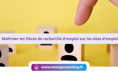 Maîtriser les filtres de recherche d’emploi sur les sites d’emploi